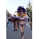 Danseuse de Samba Mio dans la rue Cyarade