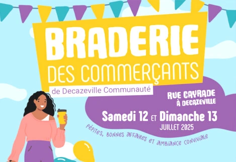 Braderie commerçants 2025