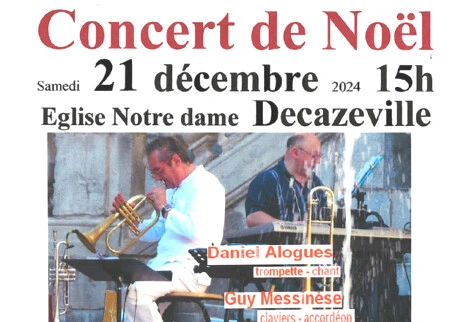 Concert de Noël en l'église Notre-Dame à Decazeville