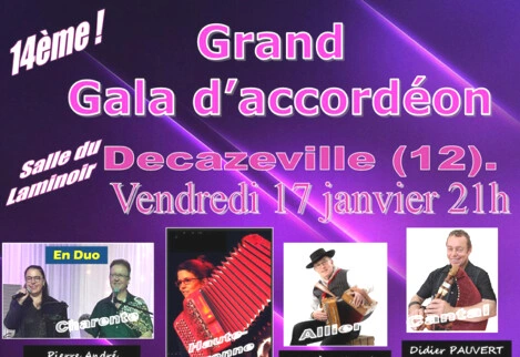 Gala Accordéon à Decazeville