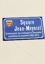Plaque Square Jean-Meyniel
