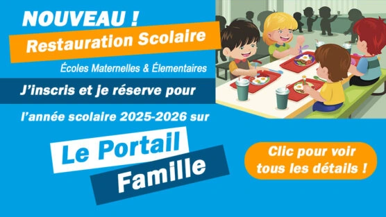 Inscriptions cantine sur le Portail Famille à Decazeville 