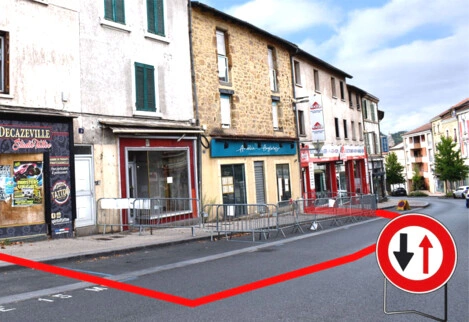 Circulation Alternée Rue Cayrade à Decazeville
