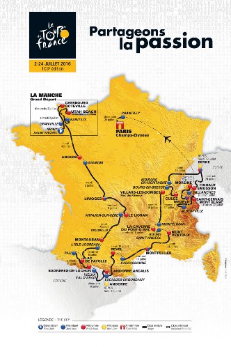 Tour de France 2016 passerra a Decazeville