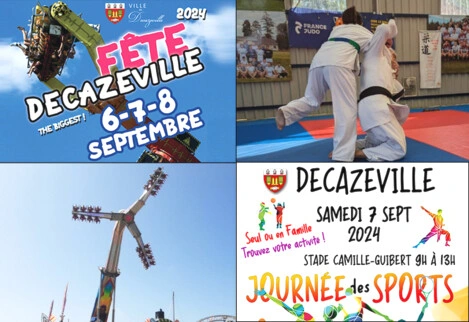 Week-End Festif et Sportif à Decazeville 2024