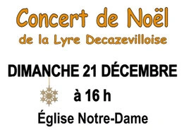 Concert de Noël 2025 à Decazeville