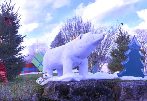 Les Espaves verts font briller la Ville pour Noël à Decazeville