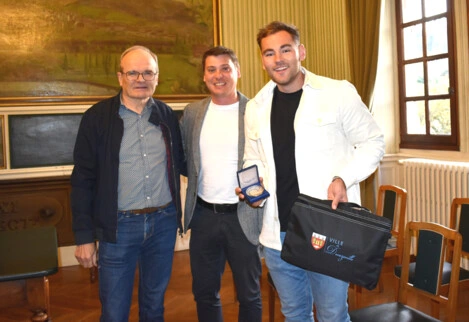 La médaille de la Ville pour Joris Segonds