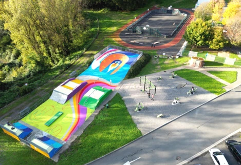 Relooking pour le Skate-Park à Decazeville